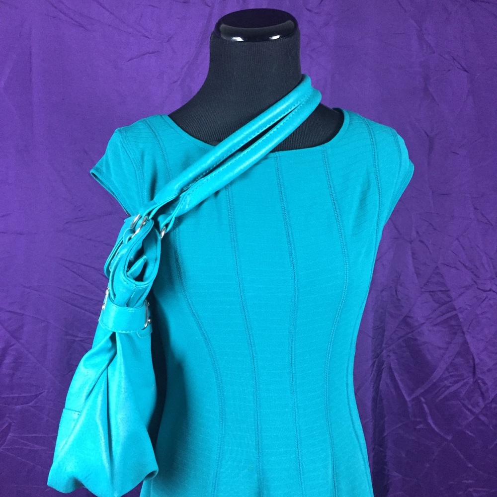 Turquoise Mini Dress - Picture 4 of 4